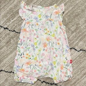 Magnetic Me Floral Baby Romper